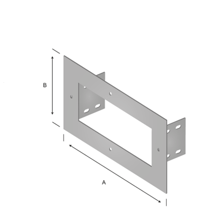 LEITO FLANGE PARA PAINEL