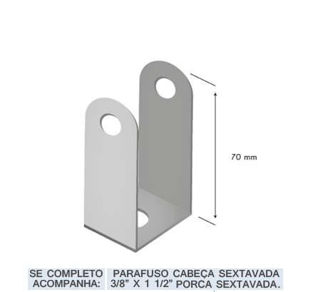 PERFILADO BALANCIM PARA GRAMPO 'C'
