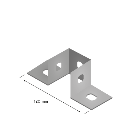 PERFILADO BASE SIMPLES PARA PAINEL