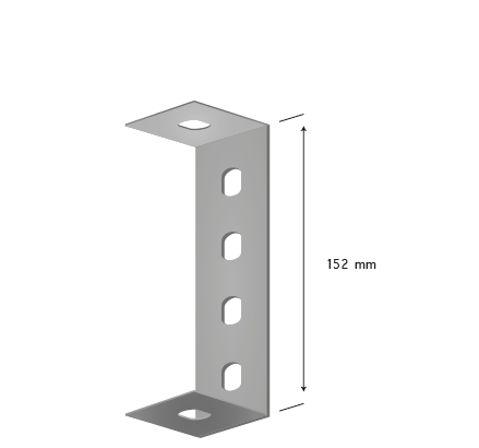 PERFILADO DISTANCIADOR 4 FUROS