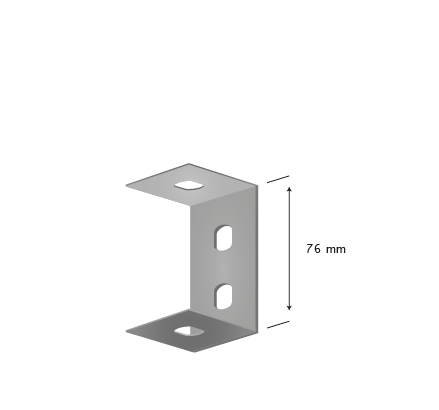 PERFILADO DISTANCIADOR 'U' DUPLO